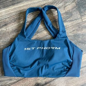 1st Phorm Sport Bra in Blue Size Large